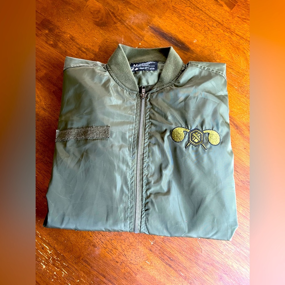 Olive Green Light Bomber